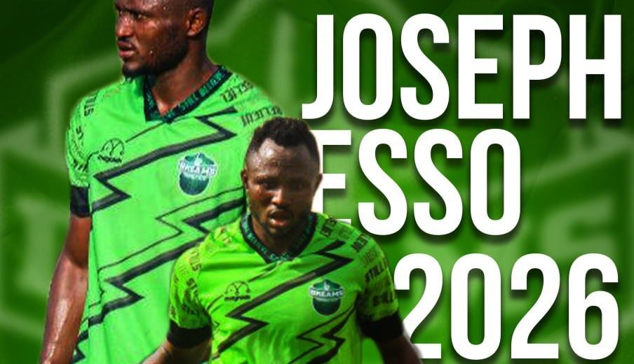 Joseph Esso extends contract with Dreams FC