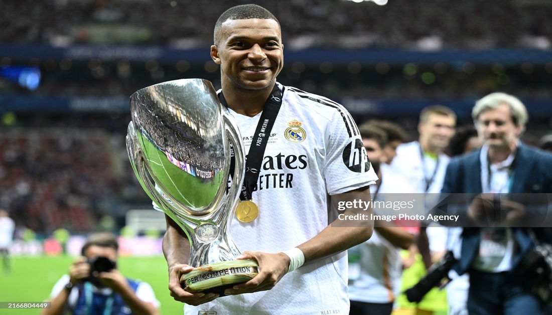 Mbappe Shines on Debut as Real Madrid Wins UEFA Super Cup