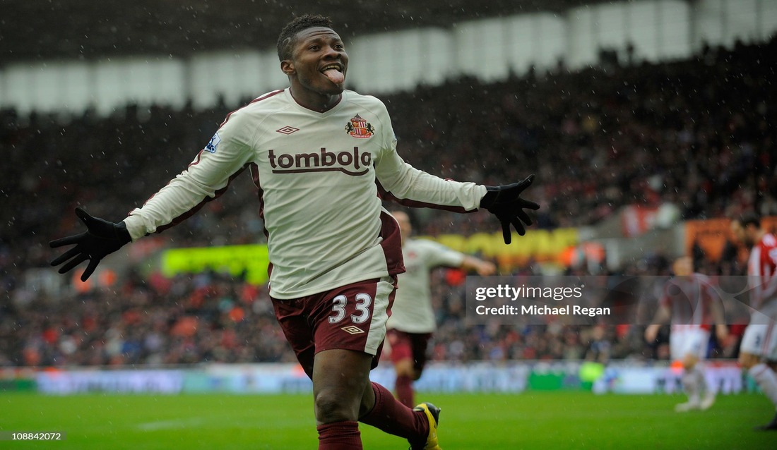 Steve Bruce Reflects on Asamoah Gyan as Sunderland’s Most Showy Star