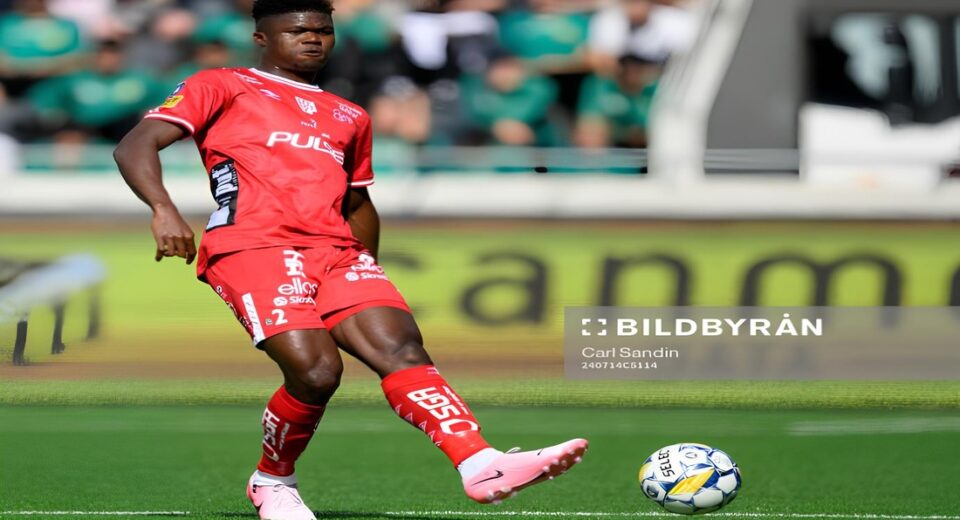 Ghanaian Defender Terry Yegbe on Target in IF Elfsborg’s Draw with Mjallby