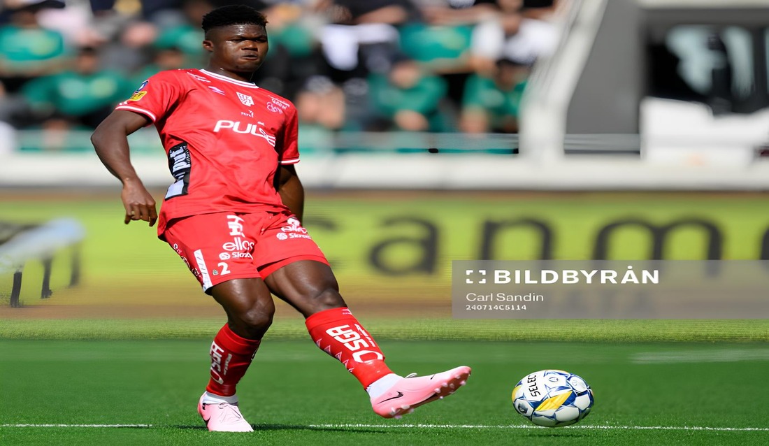 Ghanaian Defender Terry Yegbe on Target in IF Elfsborg’s Draw with Mjallby