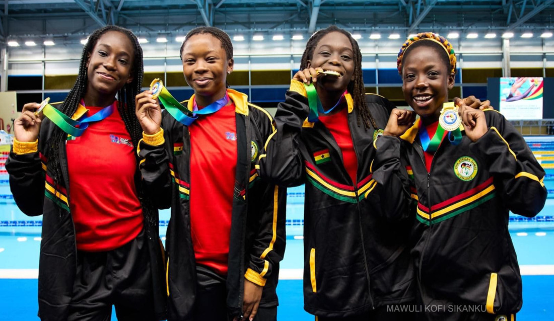 Ghana Excels at 2024 Africa Aquatics Zone 2 Championship