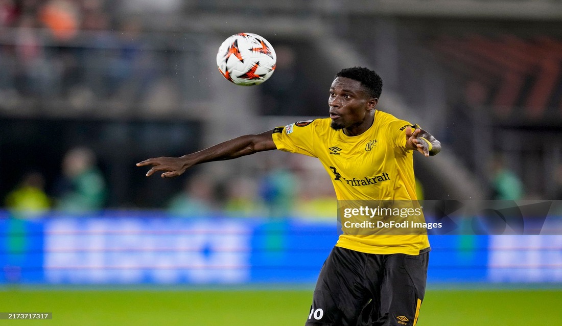 Ghana's Michael Baidoo Seals Elfsborg's Win Over AS Roma