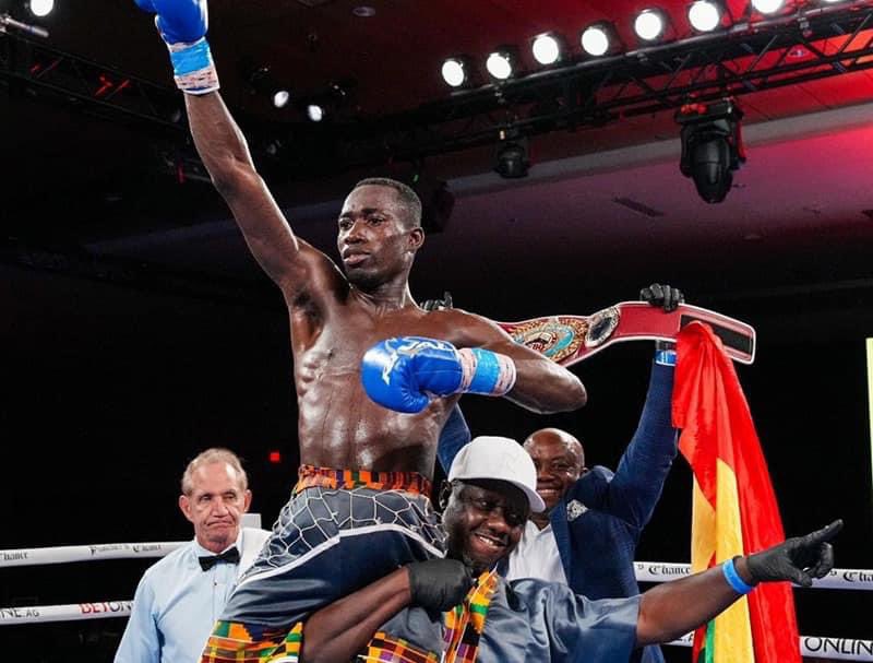 John Laryea:WBO Africa Champion Credits Mentors for Success