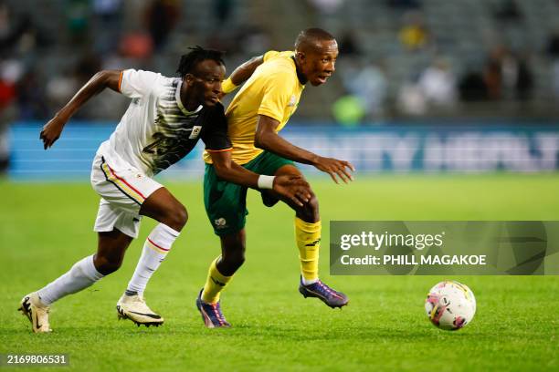 AFCON 2025 Qualifiers: South Africa Outshines Uganda to Claim Top Spot